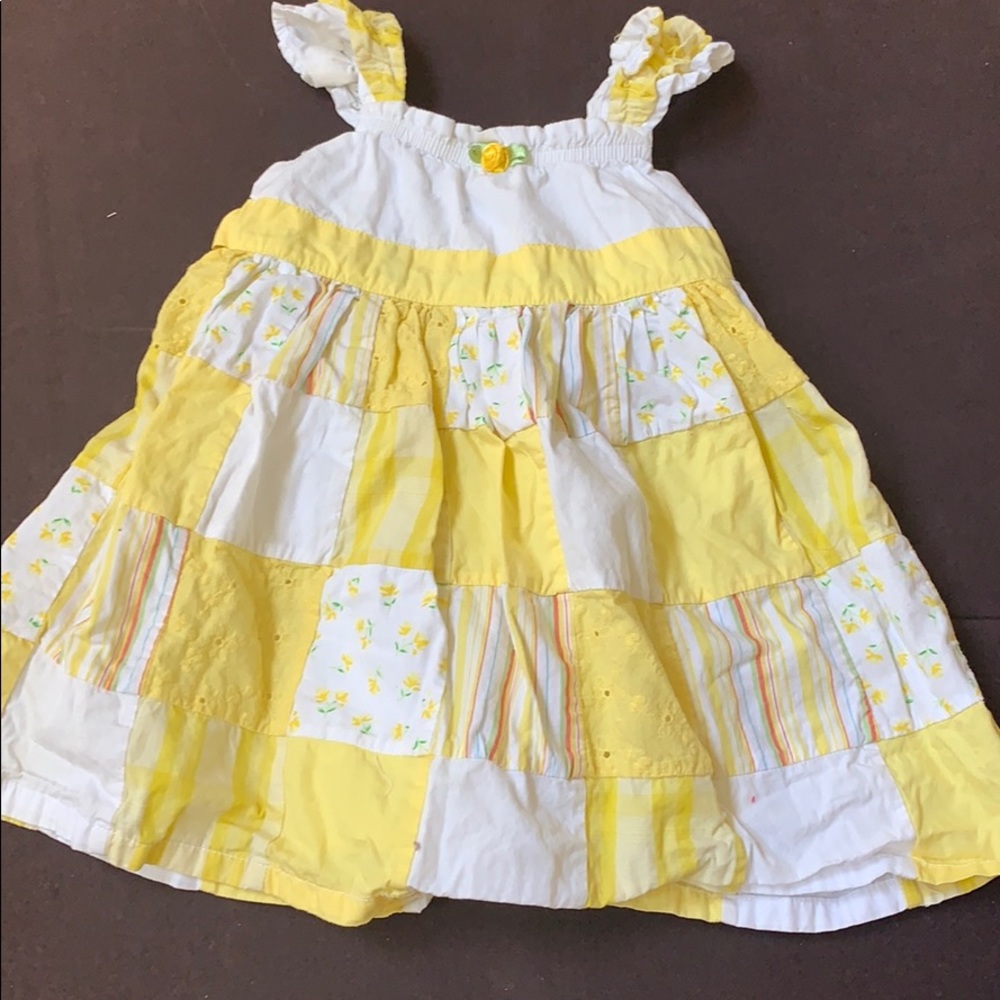 BT Kids 12 mo Yellow Summer Dress